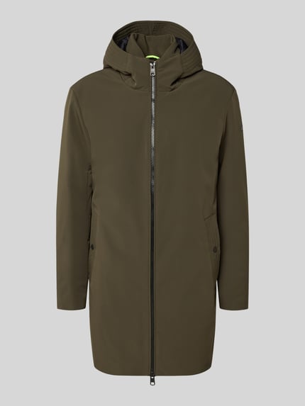 CINQUE Płaszcz parka o kroju regular fit z zamkiem błyskawicznym dwustronnym model „SURVIVOR” Oliwkowy 2