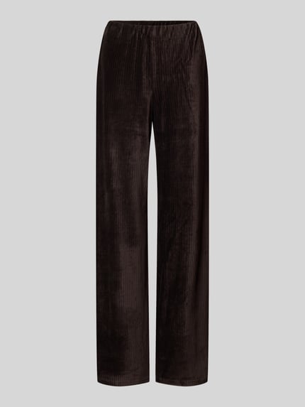 Produktfoto, stoffen broek van Materiaalmix met stretch, wide leg fit, elastische band, Model 'In44a' van ZABAIONE, Dames, Bandwijdte maat S 38 cm, Binnenbeenlengte maat S 83 cm