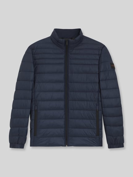 BOSS Orange Steppjacke mit Logo-Patch Modell 'Oden2' Marine 2