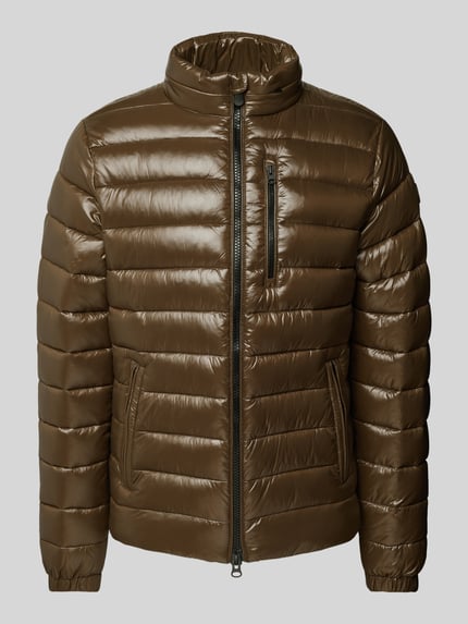Save The Duck Steppjacke mit Zweiwege-Reißverschluss Modell 'Holden' Oliv 2