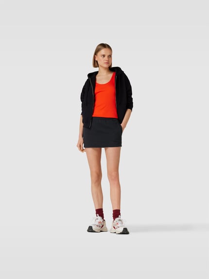 VETEMENTS minirok met labelstitching Zwart - 1