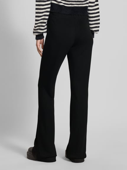ONLY Flared sweatpants van viscosemix, model 'TOC' Zwart - 5