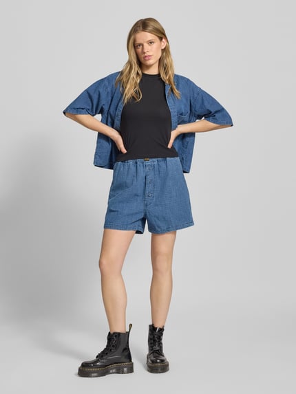 G-Star RAW Shorts mit elastischem Bund Jeansblau 1