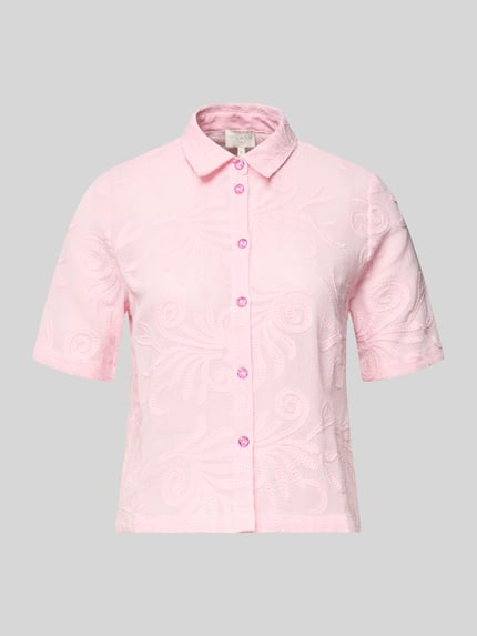 Regular Fit Bluse mit Stitchings Shop The Look MANNEQUINE