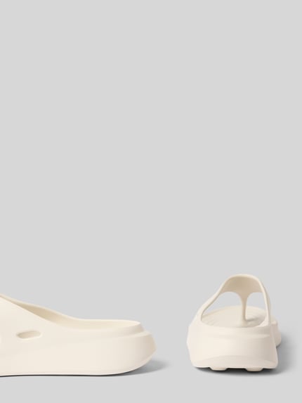 Lacoste Teenslippers met label in reliëf Offwhite - 2
