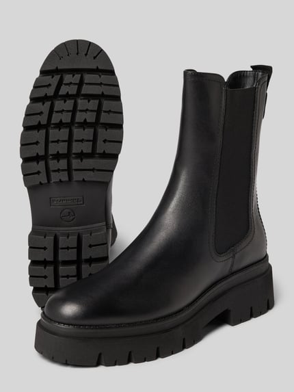 Tamaris Chelsea Boots aus echtem Leder Black 4