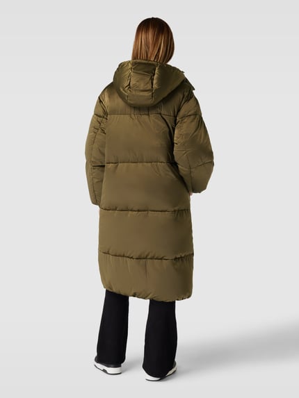 Tommy Jeans Steppmantel mit Kapuze Oliv 5