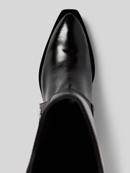 ALOHAS Stiefel aus echtem Leder Modell 'Maverick' Black 3