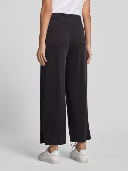 Jake*s Casual Gerade Hose aus Modal-Mix Black 5