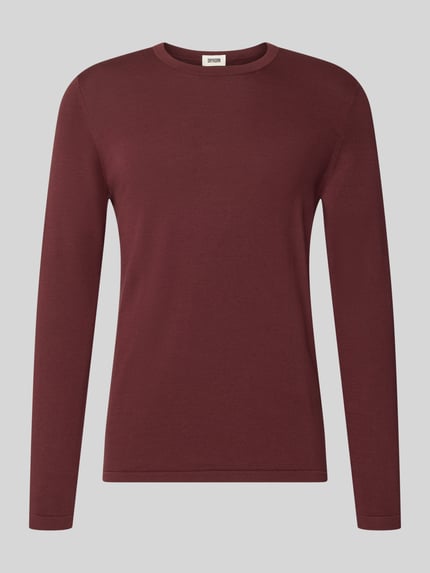 Regular Fit Longsleeve aus reiner Baumwolle Modell 'Irmino' Shop The Look MANNEQUINE