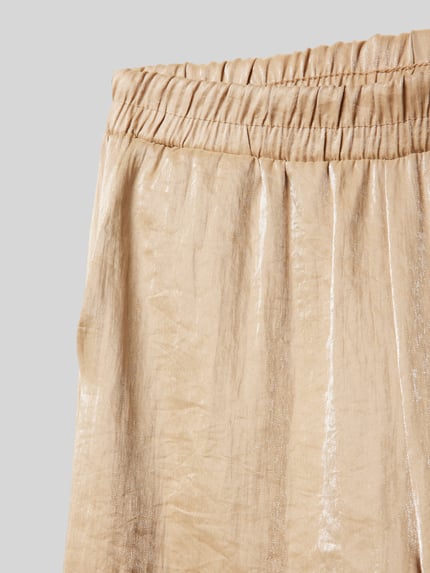 Cars Jeans Loose Fit Hose mit elastischem Bund Modell 'Hailey' Beige 2