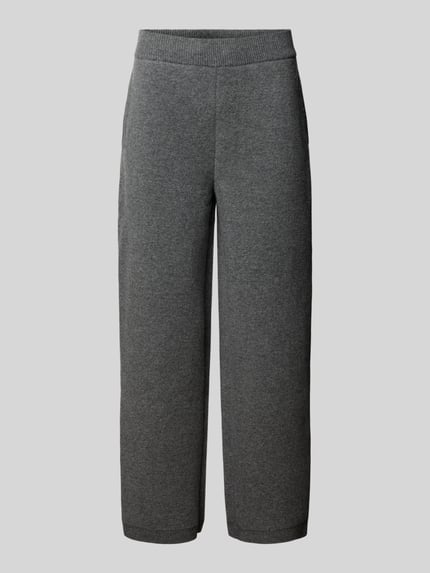 Lacoste Loose Fit Sweatpants aus Woll-Mix Mittelgrau 2