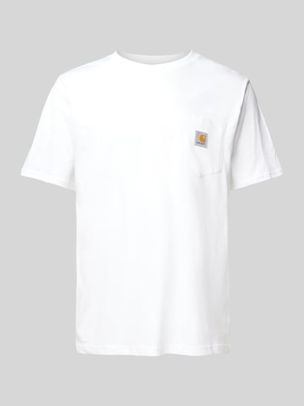 Carhartt Work In Progress T-shirt met borstzak Wit - 2