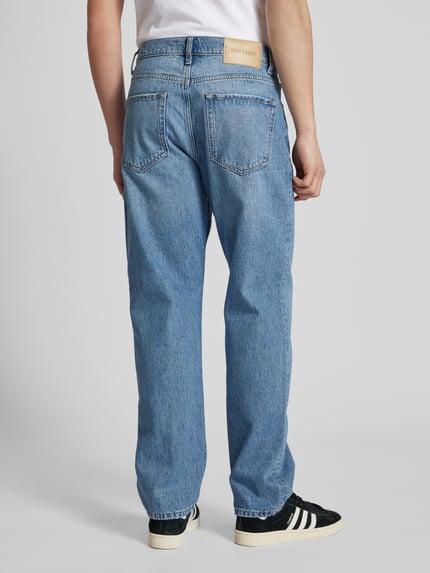 ONLY & SONS Straight Leg Jeans im 5-Pocket-Design Modell 'EDGE' Jeansblau 5