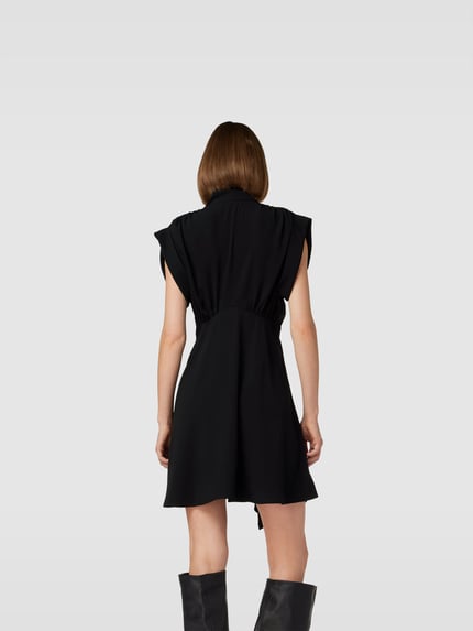 Iro Mini-jurk met v-hals Zwart - 5