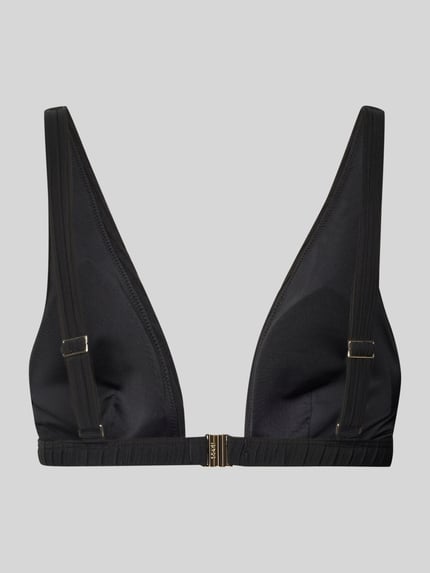 BOSS Bikini-Oberteil mit Logo-Detail Modell 'DOUBLE B TRIANGLE' Black 3
