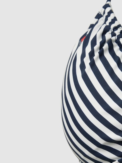 Tommy Hilfiger Bikini-Oberteil mit Streifenmuster Marine 2