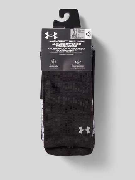 Under Armour Skarpety z elastycznym pasem w zestaw 3 szt. BLACK 3