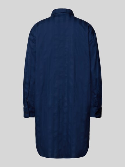 Lauren Ralph Lauren Nachthemd met borstzak Donkerblauw - 3