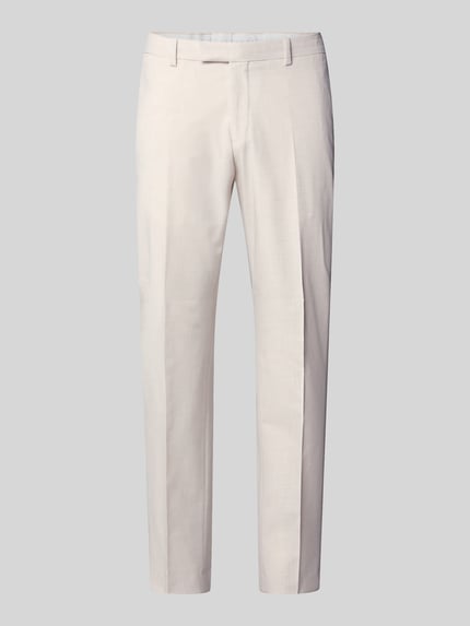Slim Fit Anzughose mit Viskose-Anteil Modell 'MELWIN' Shop The Look MANNEQUINE