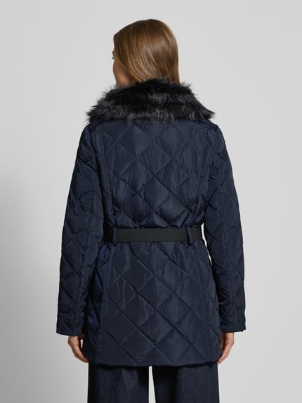 Lauren Ralph Lauren Regular Fit Daunenmantel mit abnehmbaren Taillengürtel Marine 5