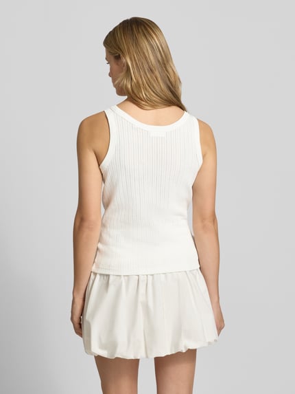 Marc O'Polo DENIM Regular-Fit Tanktop aus reiner Baumwolle Offwhite 5