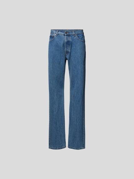 regular fit jeans van puur katoen Shop The Look MANNEQUINE