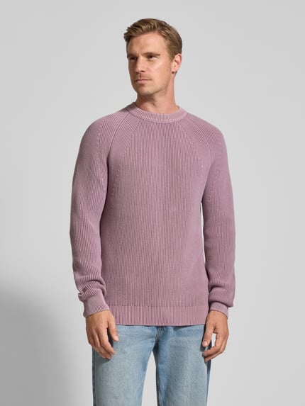 DRYKORN Strickpullover mit Rundhalsausschnitt Rose 4