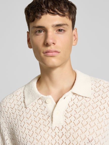JACK & JONES Freizeithemd mit Knopfleiste Modell 'HYDRA' Offwhite 3