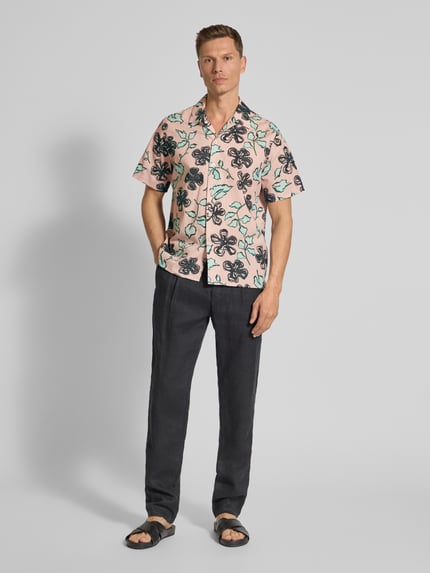 Paul Smith Freizeithemd mit Knopfleiste Hellrosa 1
