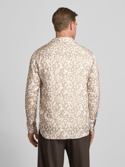 JOOP! COLLECTION Loose Fit Freizeithemd aus Viskose Modell 'Matty' Sand 5