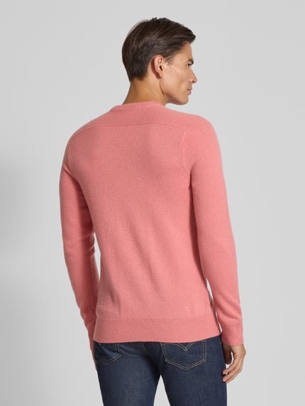 FTC Cashmere Sweter z kaszmiru z okrągłym dekoltem Różowawy 5