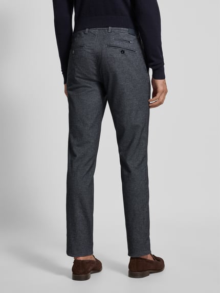 Brax Slim Fit Hose mit Gesäßtaschen Modell 'Fabio' Blau 5