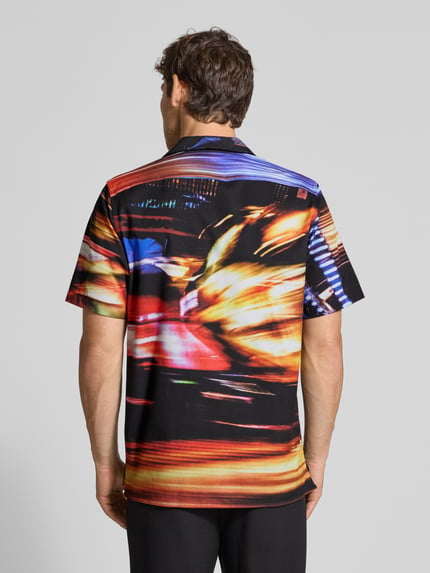 Paul Smith Freizeithemd mit Knopfleiste Black 5
