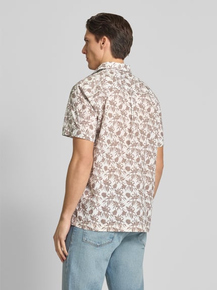 JOOP! JEANS Koszula casualowa o kroju regular fit z rękawem o dł. 1/2 model ‘Hanes’ Beżowy 5