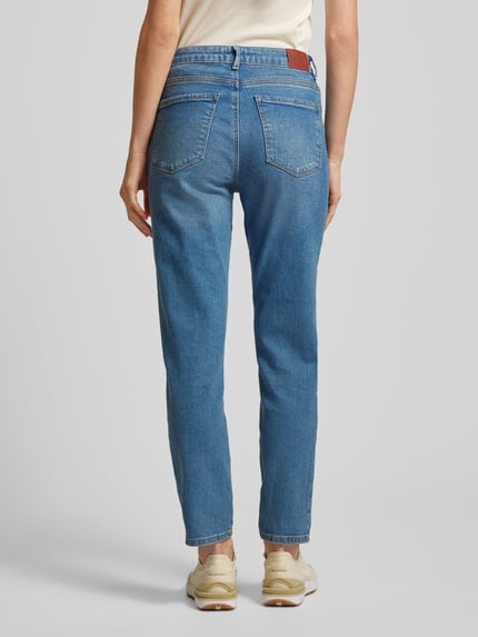 ONLY Jeansy o kroju straight fit z wpuszczanymi kieszeniami model ‘EMILY’ Jeansowy niebieski 5