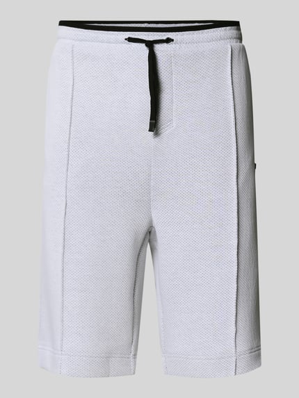 BOSS Green Regular fit korte sportbroek met katoen Wit - 2