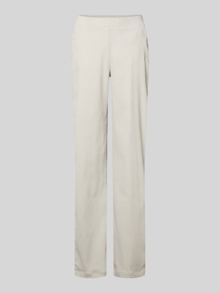 ANGELS Feincordhose mit elastischem Bund Modell 'LIZ' Ecru 2