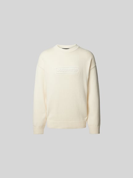 Dsquared2 Trui in brei-look Offwhite - 2