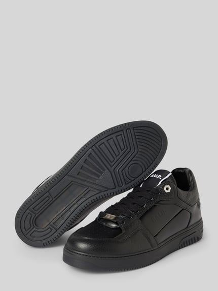 BALR. Sneakers van leer met labeldetail, model 'The Club Urban Cup' Zwart - 4