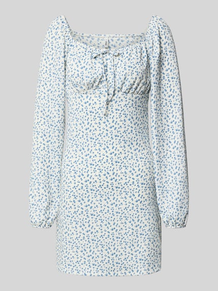 ONLY Getailleerde mini-jurk met structuurmotief, model 'HILLARY' Offwhite - 2