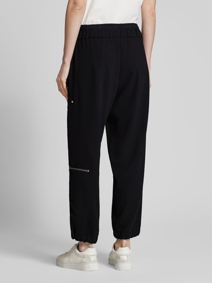 Daydream Regular Fit Culotte mit aufgesetzten Eingrifftaschen Black 5