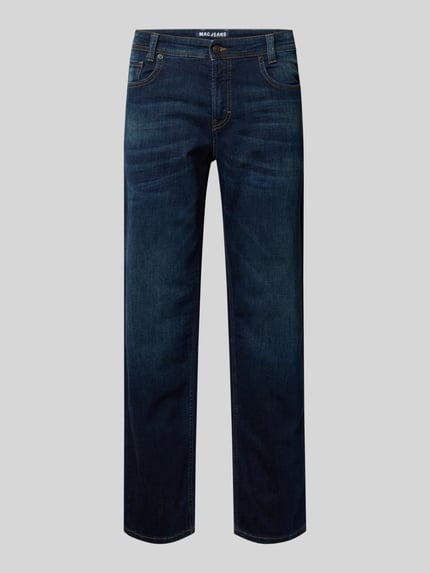 MAC Loose Fit Jeans mit 5-Pocket-Design Dunkelblau 2