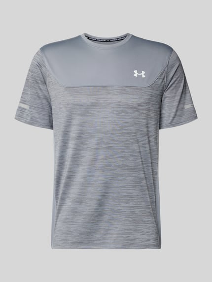 Under Armour Functioneel shirt met logo en ronde hals Middengrijs - 2