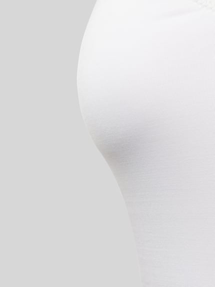HANRO Unterkleid mit V-Ausschnitt Offwhite 2