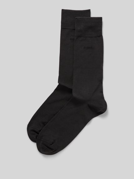 BOSS Socken aus Baumwoll-Mix im 2er-Pack Anthrazit 1