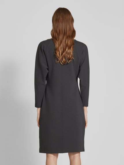 someday. Knielanges Kleid mit Rundhalsausschnitt Modell 'Quilomena' Black 5