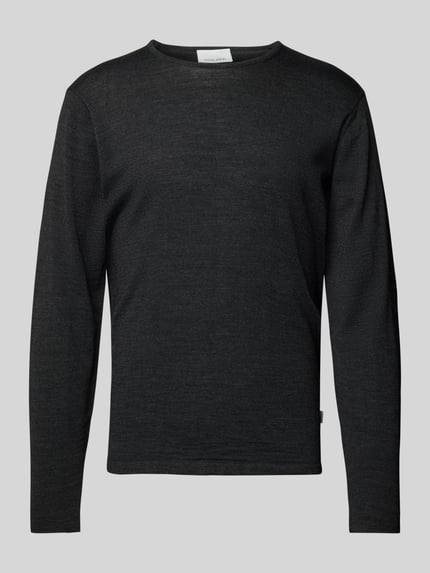 Casual Friday Trui van wolmix Donkergrijs - 2