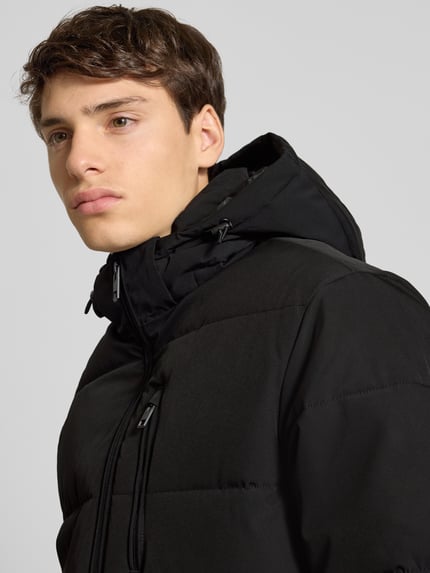 JACK & JONES Gewatteerd jack met ritszakken, model 'OWEN' Olijfgroen - 3