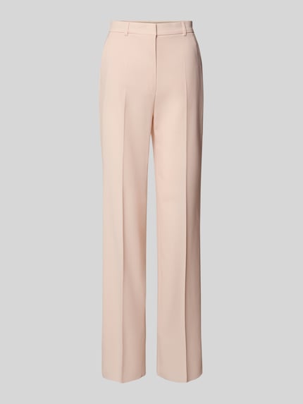 Regular Fit Weite Hose aus reiner Schurwolle Shop The Look MANNEQUINE